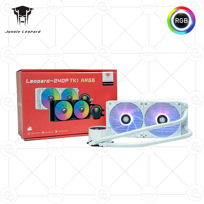Tản Nhiệt Nước AIO Jungle Leopard TK1 240mm ARGB - White
