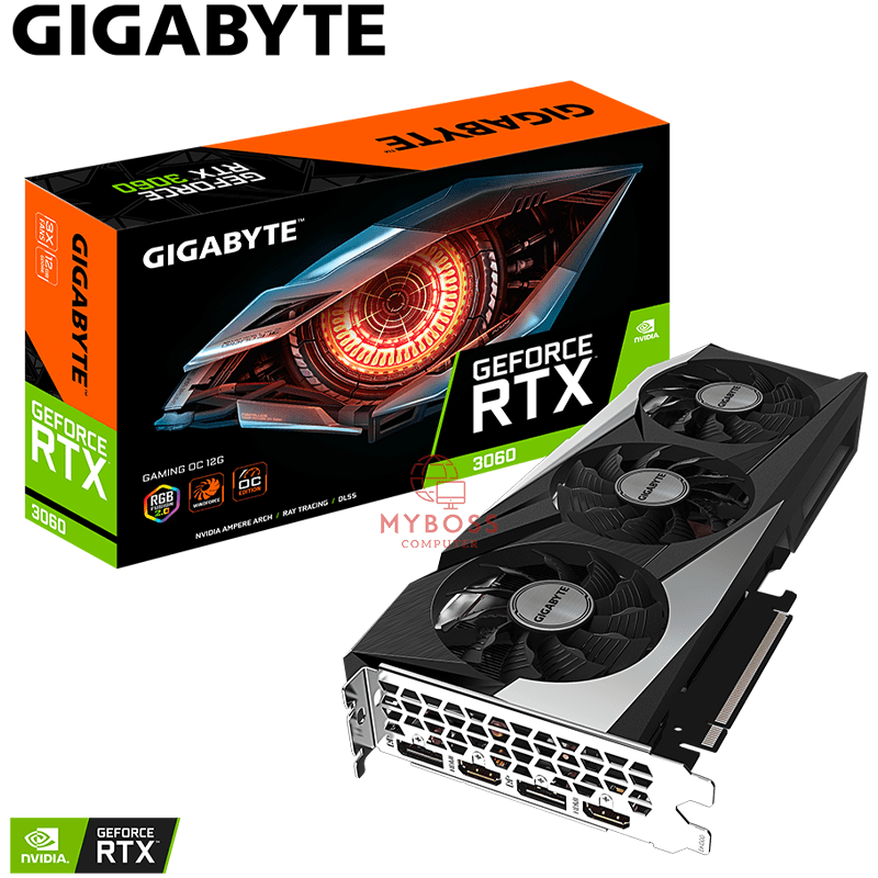 VGA GIGABYTE RTX 3060 GAMING OC 12G