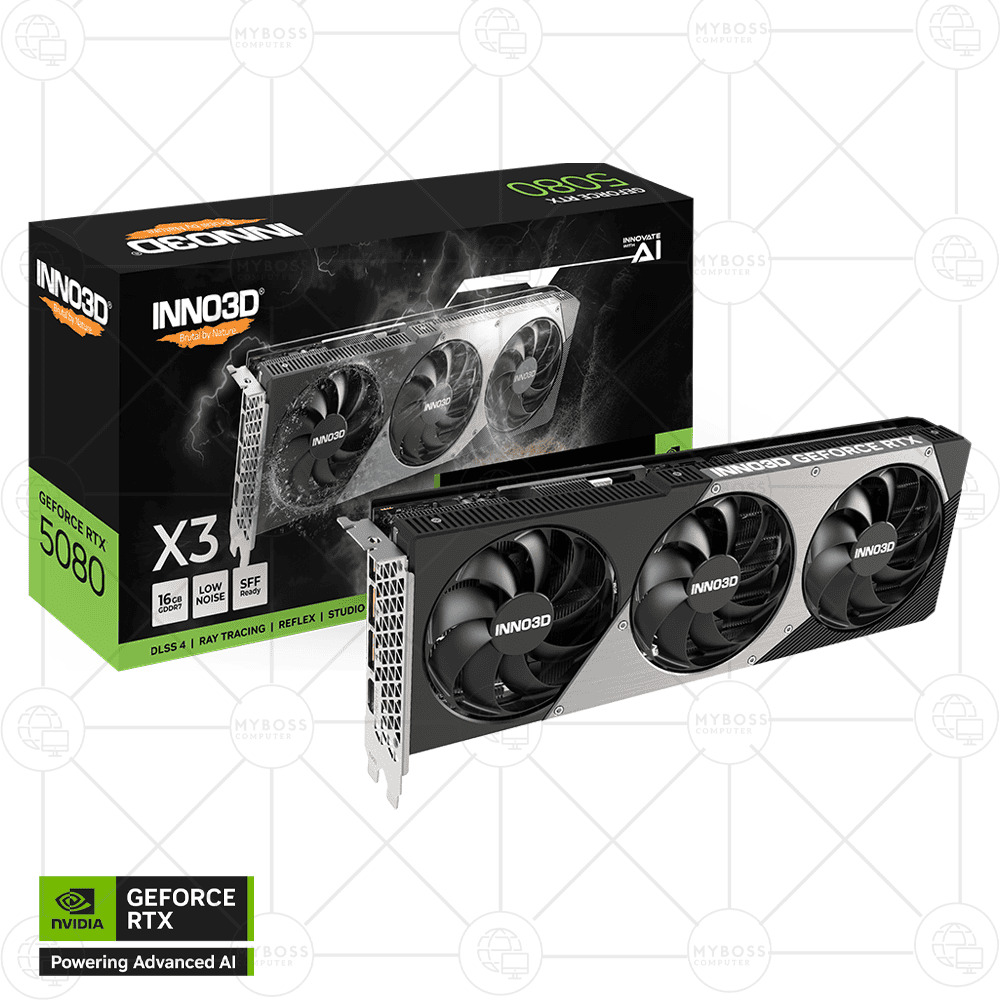 VGA INNO3D GeForce RTX™ 5080 X3 16GB GDDR7