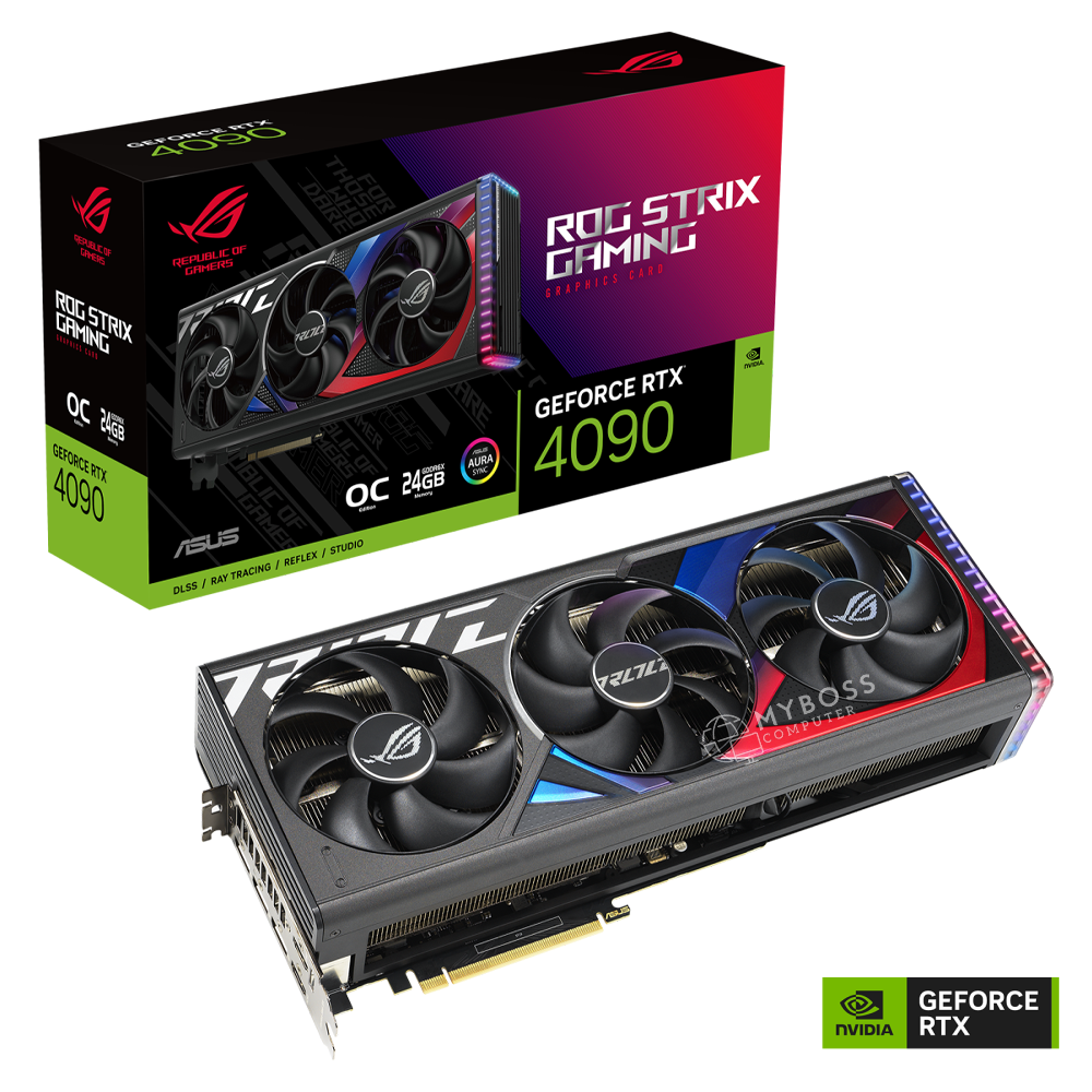 VGA ASUS ROG Strix RTX 4090 OC Edition 24GB GDDR6X