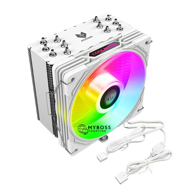 Tản nhiệt CPU Coolmoon Aosor AS600 - White