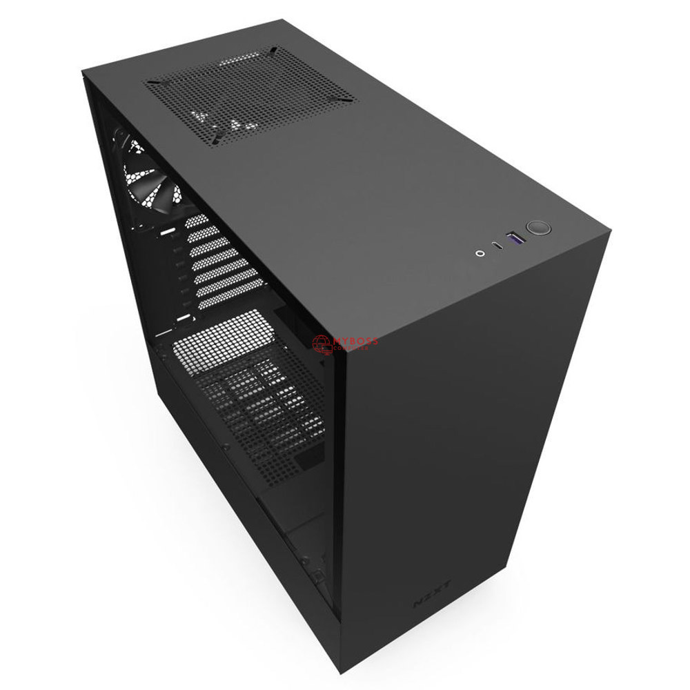 Vỏ Case NZXT H510 Matte Black Đen 
