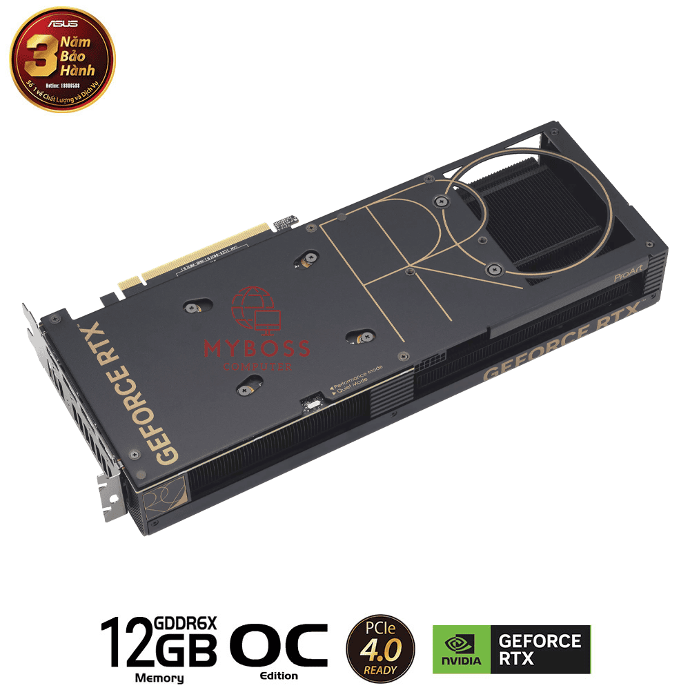 VGA ASUS ProArt RTX 4070 SUPER OC Edition 12GB GDDR6X