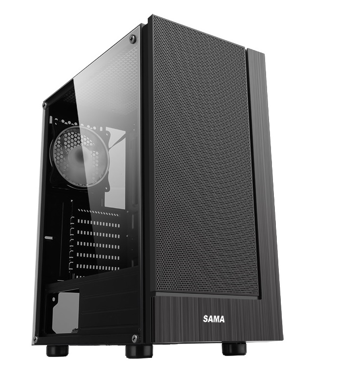 Vỏ Case Sama 3301 (Tặng 3 Fan Led RGB)
