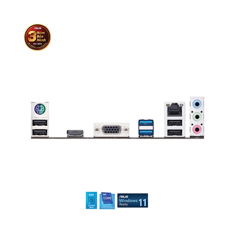 Mainboard Asus PRIME H610M-K D4 (Intel H610, Socket 1700, m-ATX, 2 khe RAM DDR4)