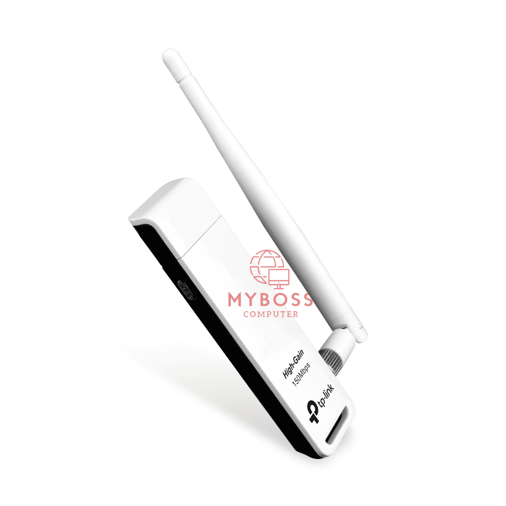 USB Thu Sóng Wi-Fi TP-LINK TL-WN722N Chuẩn N/ Tốc Độ 150Mbps/ 1 Ăng-ten Ngoài