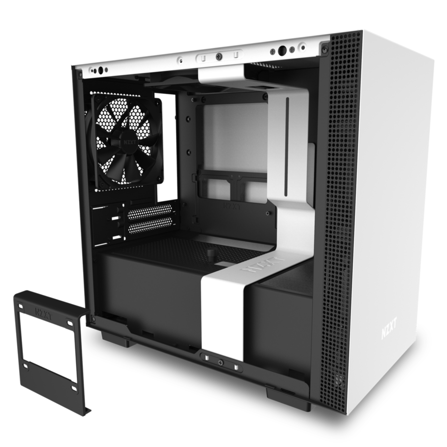 Vỏ Case NZXT H210 Mate White Trắng Đen 