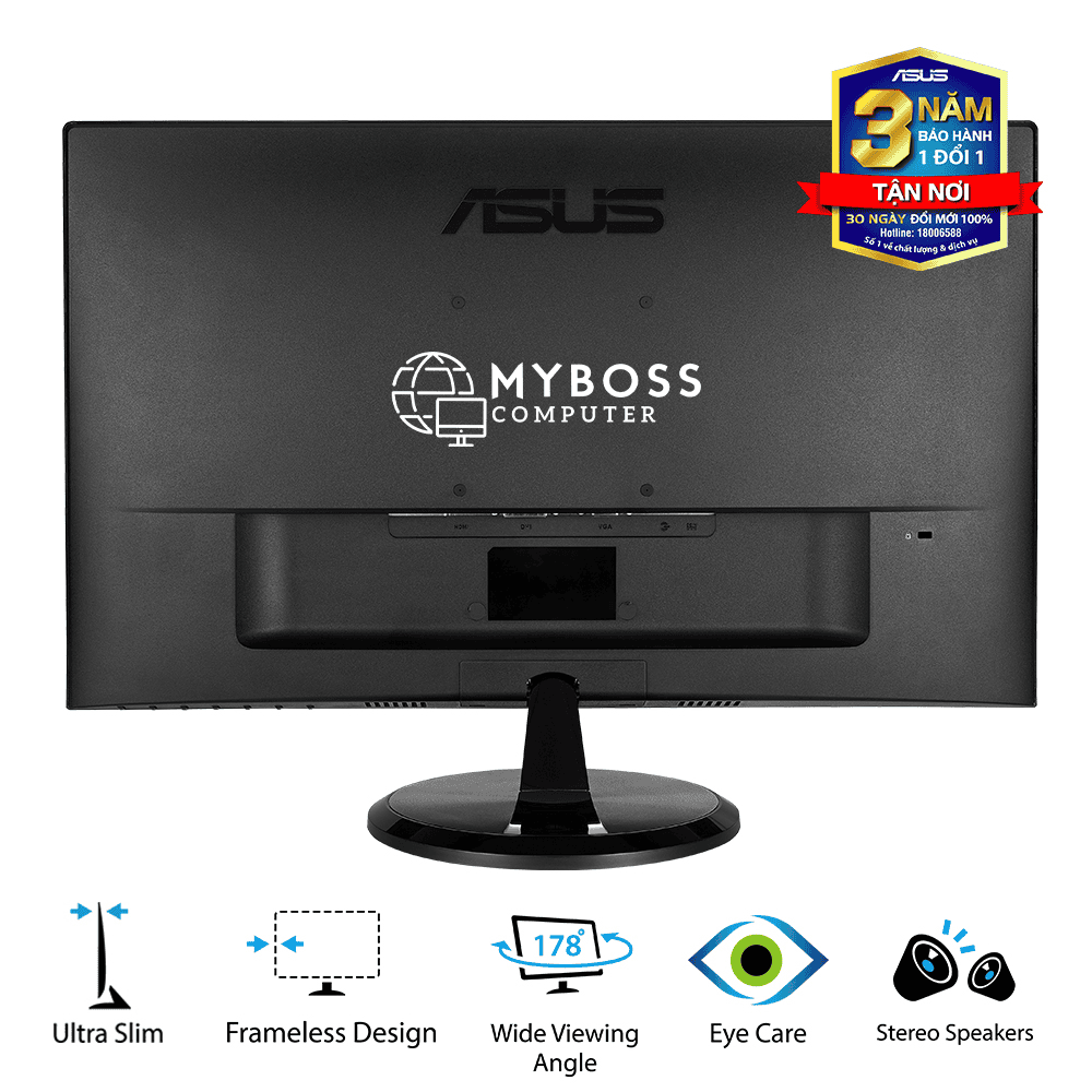 Màn Hình ASUS VC239H 23in/ Full HD/ IPS/ Eye Care/ Có Loa