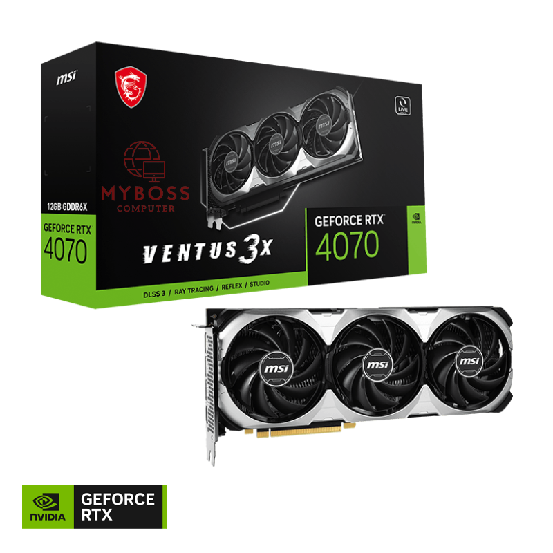 VGA MSI RTX 4070 VENTUS 3X 12G
