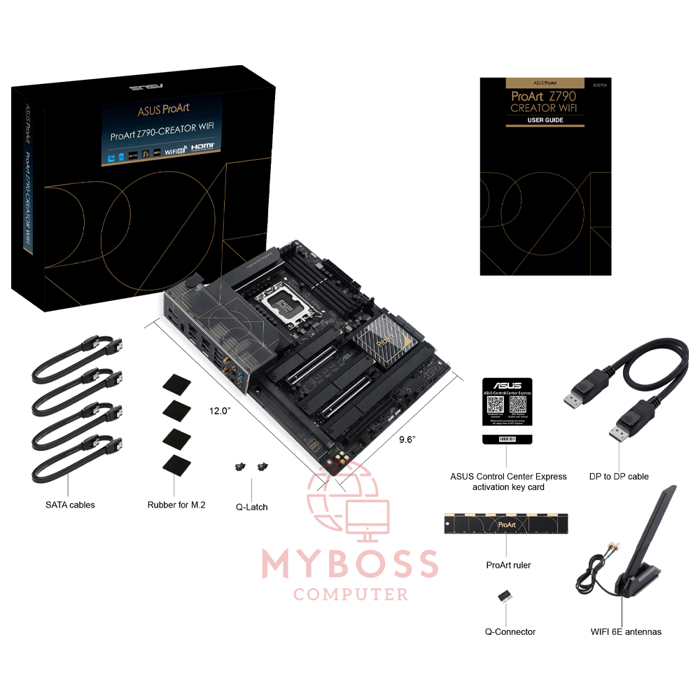Mainboard ASUS ProArt Z790-CREATOR WIFI (Intel Z790, Socket 1700, m-ATX, 4 khe RAM DDR5)