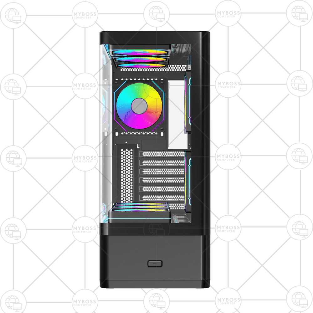 Vỏ Case KENOO ESPORT AKC300 - Black (No Fan)