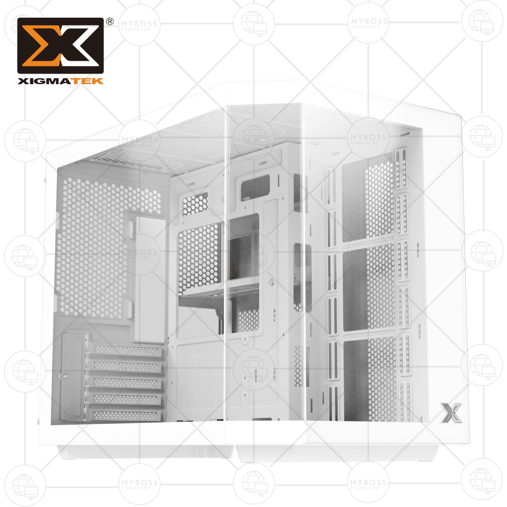 Vỏ Case XIGMATEK CUBI M ARTIC - White (No Fan)