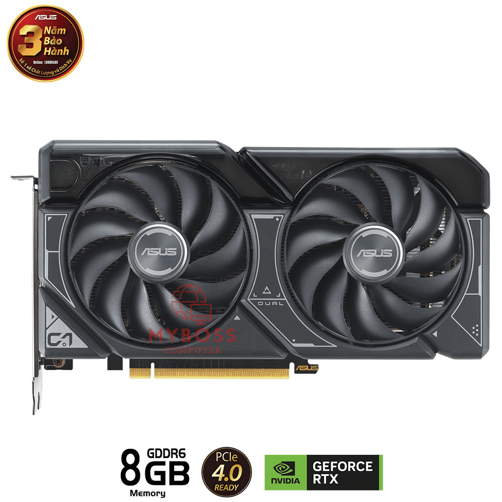 VGA ASUS DUAL RTX 4060 Ti 8GB GDDR6