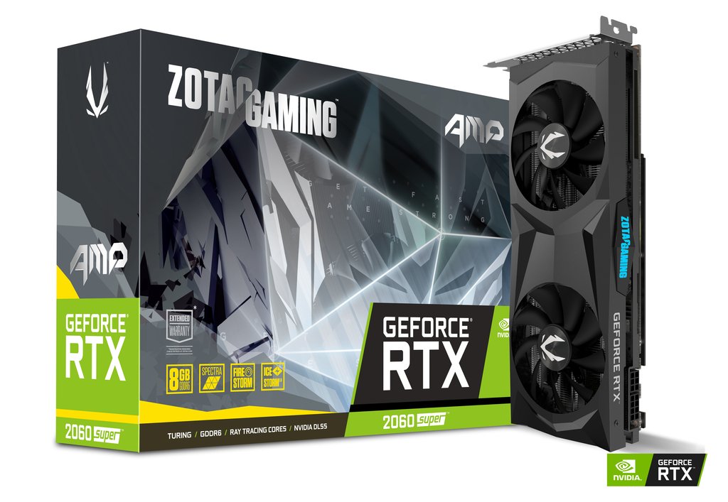 Card màn hình Zotac RTX 2060 Super AMP 8GB GDDR6 256 bit