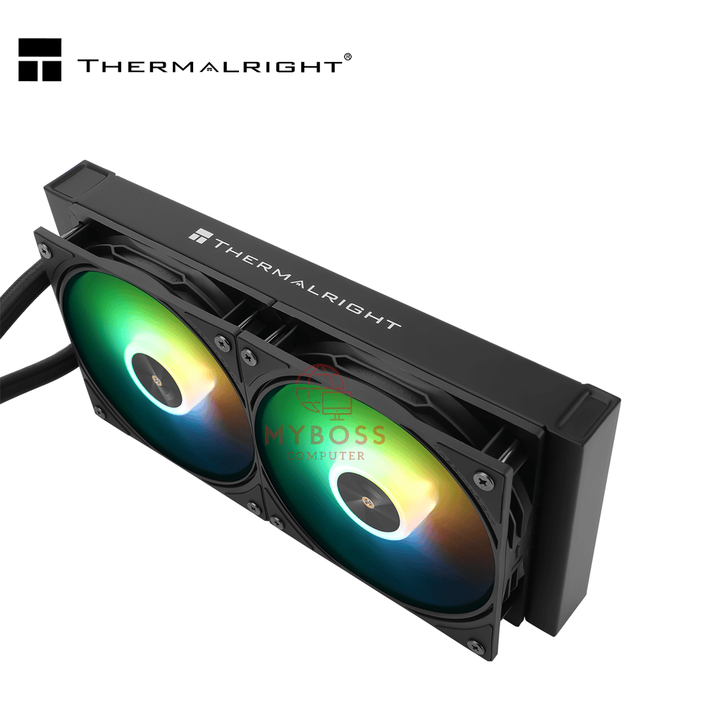 Tản Nhiệt Nước AIO Thermalright Frozen Warframe 240 ARGB - Black (Màn Hình LCD Hiển Thị Thông Số)