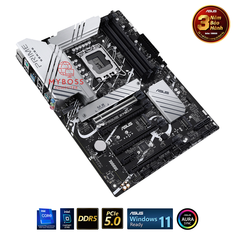 Mainboard ASUS PRIME Z790-P (Intel Z790, Socket 1700, ATX, 4 khe RAM DDR5)