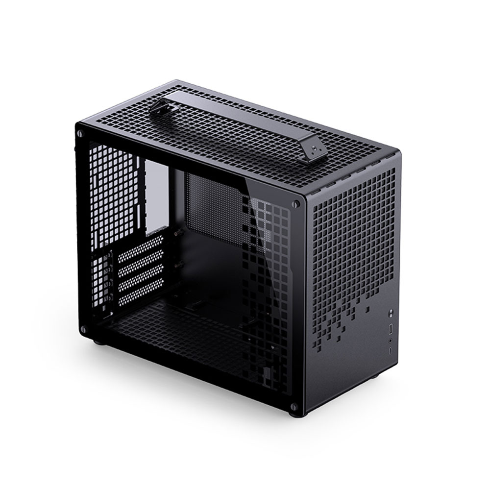 VỎ CASE JONSBO Z20 BLACK (Mini MATX, Màu Đen)