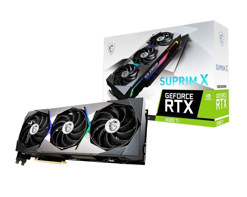 VGA MSI RTX 3080 Ti SUPRIM X 12G