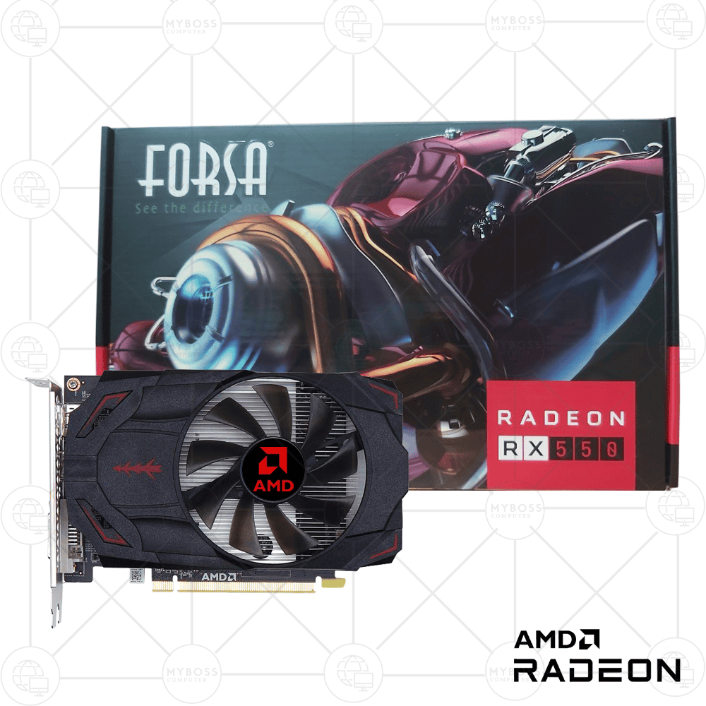VGA Forsa Radeon RX 550 4GB GDDR5