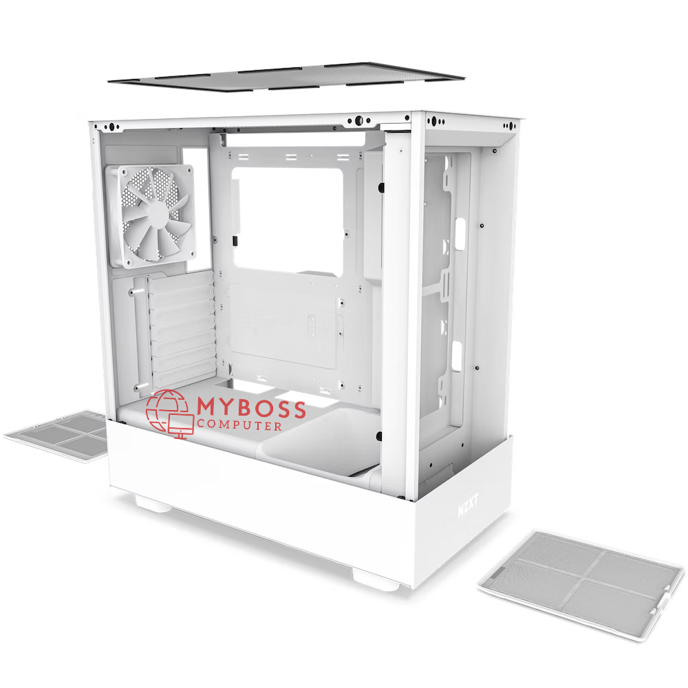 Vỏ Case NZXT H5 Flow - White