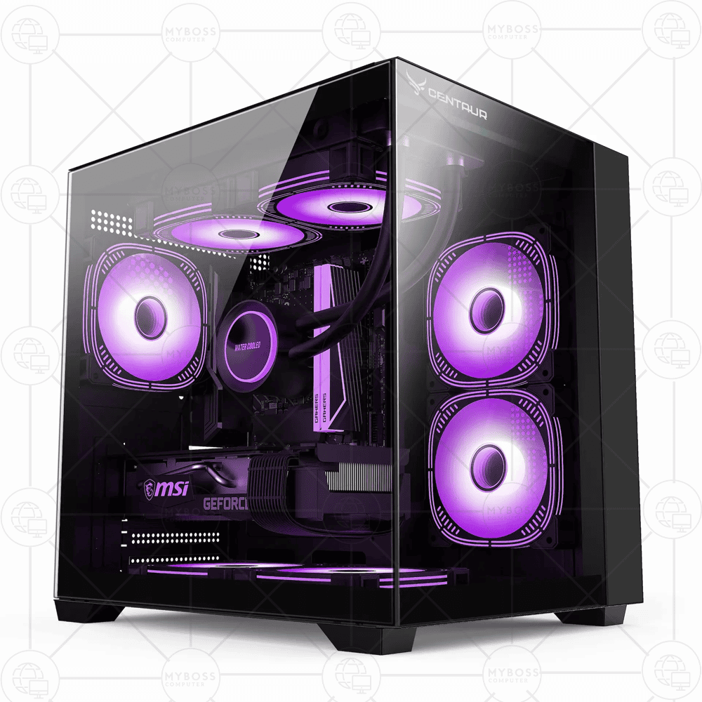 Vỏ Case Centaur NEX-02 Vertex - Black (No Fan)