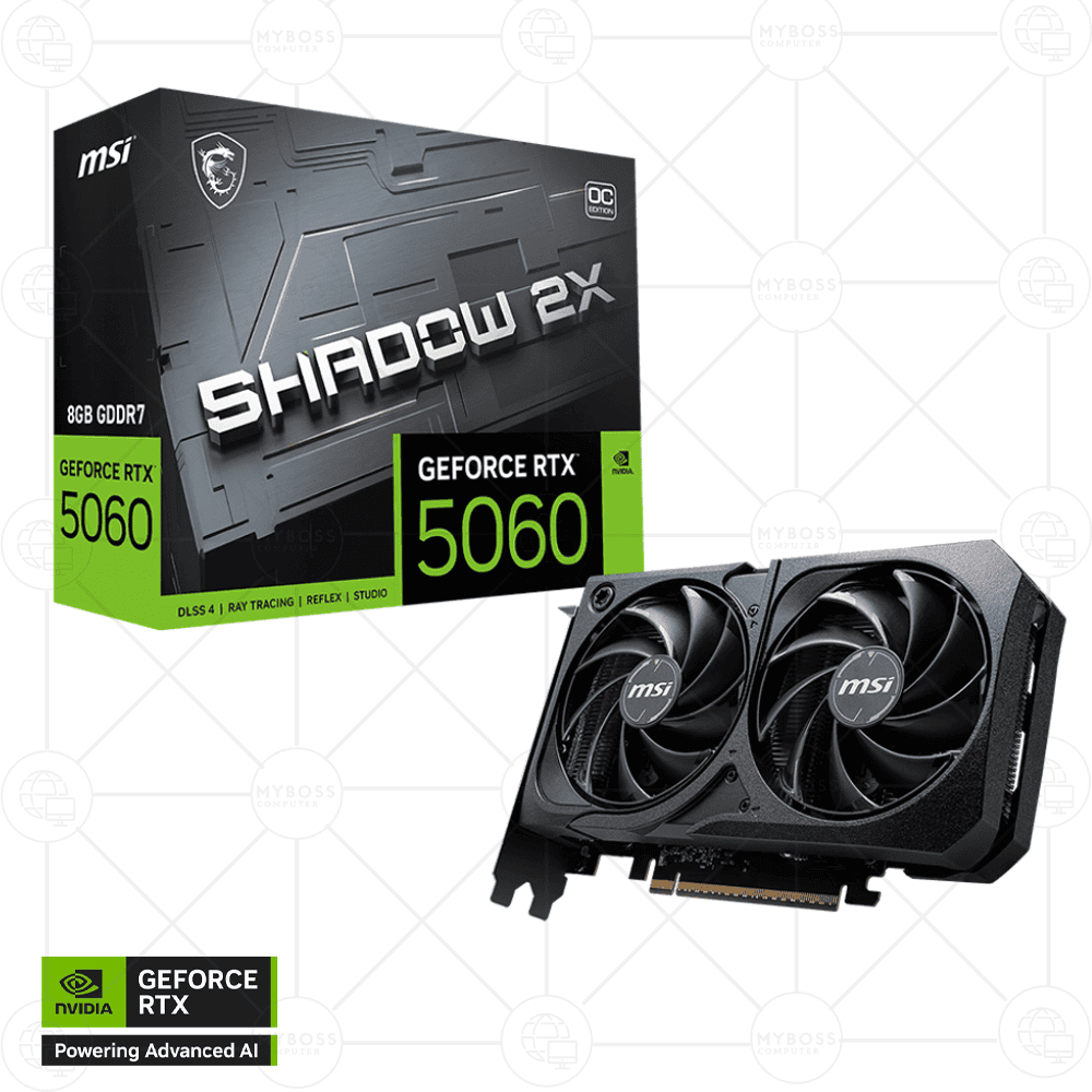 VGA MSI RTX 5060 8G SHADOW 2X OC