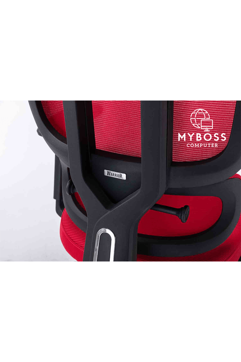Ghế công thái học ergonomic WARRIOR – Hero series – WEC509 Black/Red