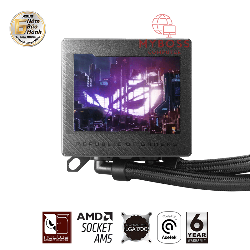 Tản Nhiệt Nước AIO ASUS ROG RYUJIN III 240