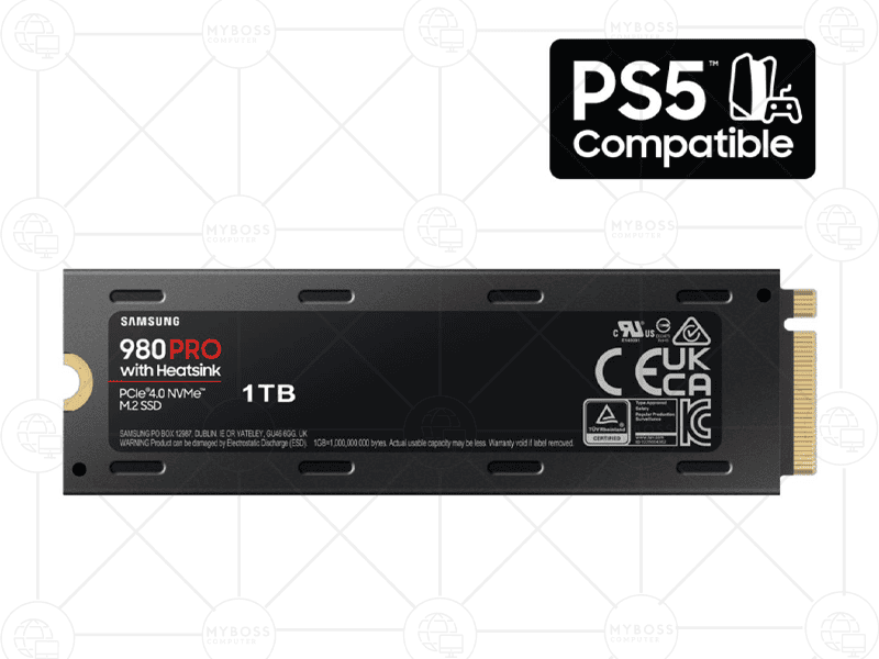 SSD Samsung 980 Pro 1TB M.2 NVMe V-NAND PCIe Gen 4.0 x4 (Có Heatsink)
