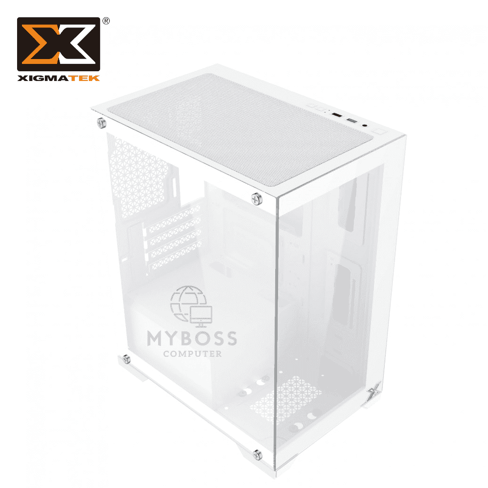 Vỏ Case XIGMATEK ENDORPHIN M ARTIC - White (No Fan)