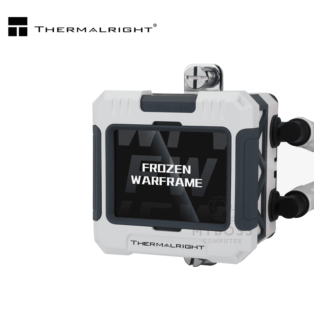 Tản Nhiệt Nước AIO Thermalright Frozen Warframe 240 ARGB - White (Màn Hình LCD Hiển Thị Thông Số)