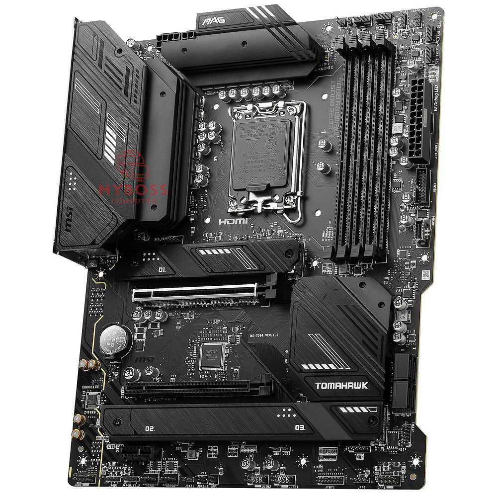 Mainboard MSI MAG B760 TOMAHAWK WIFI DDR4 (Intel B760, Socket 1700, ATX, 4 khe RAM DDR4)