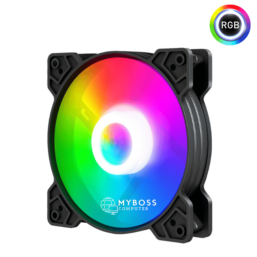 Fan Led RGB/ 1 Fan/ Cắm Nguồn Trực Tiếp