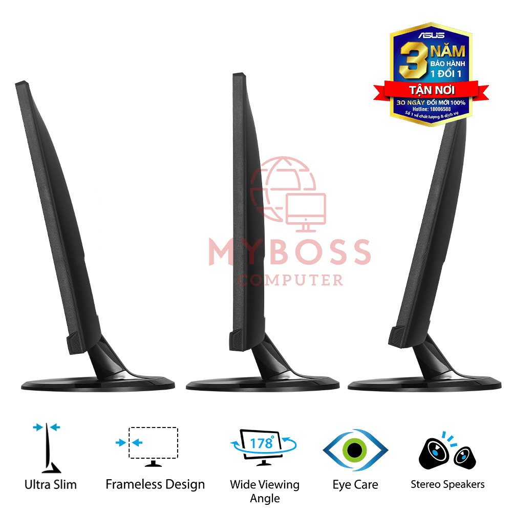 Màn Hình ASUS VC239H 23in/ Full HD/ IPS/ Eye Care/ Có Loa