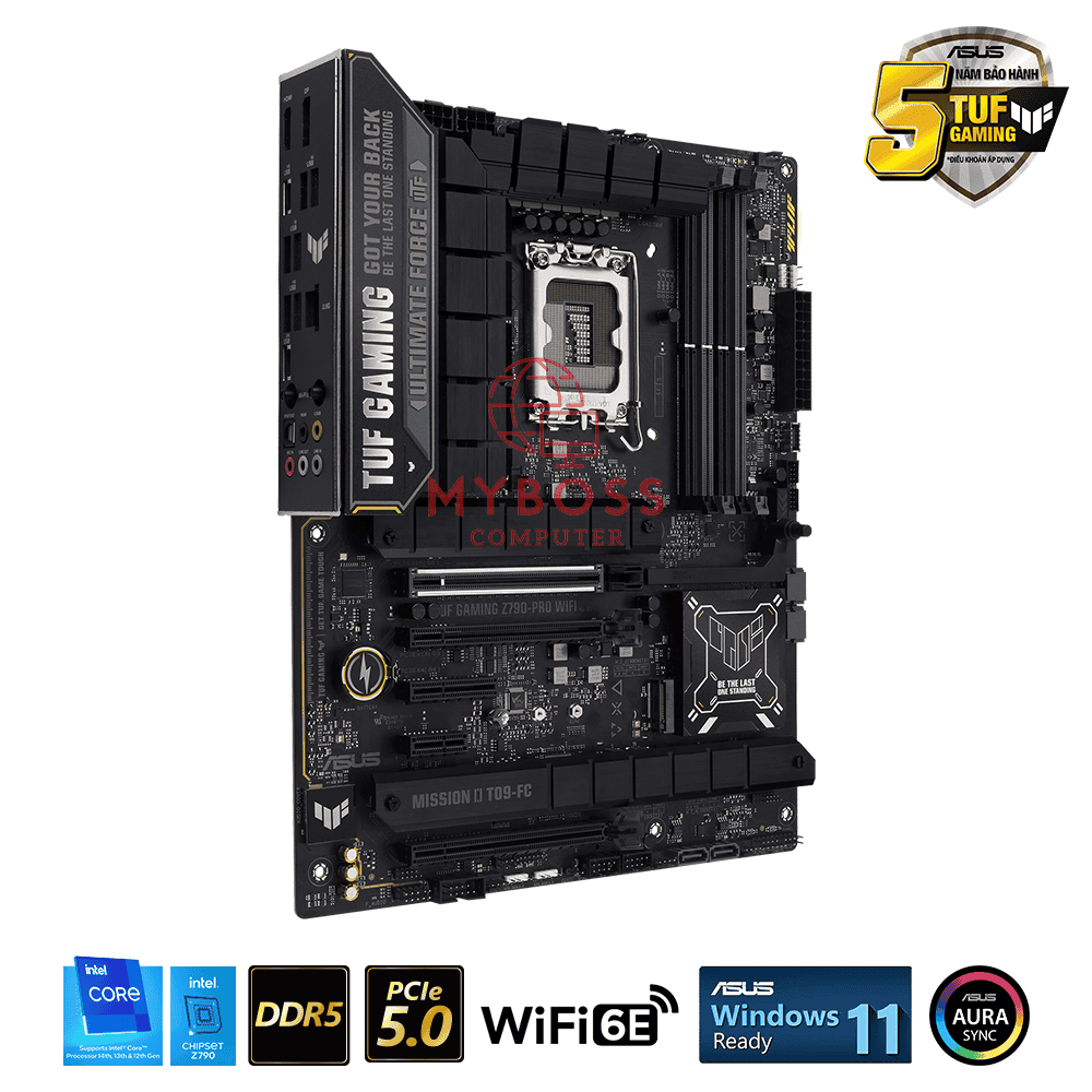 Mainboard ASUS TUF GAMING Z790-PRO WIFI (Intel Z790, Socket 1700, ATX, 4 khe RAM DDR5)