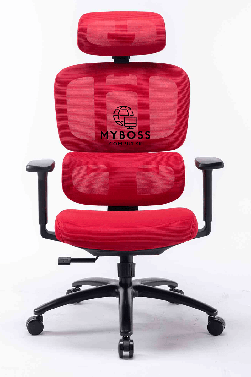 Ghế công thái học ergonomic WARRIOR – Hero series – WEC509 Black/Red