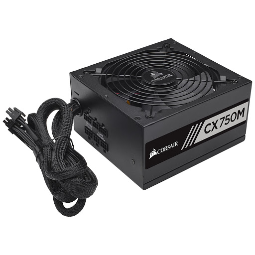 Nguồn máy tính Corsair CX750M 80 Plus Bronze - Semi Module