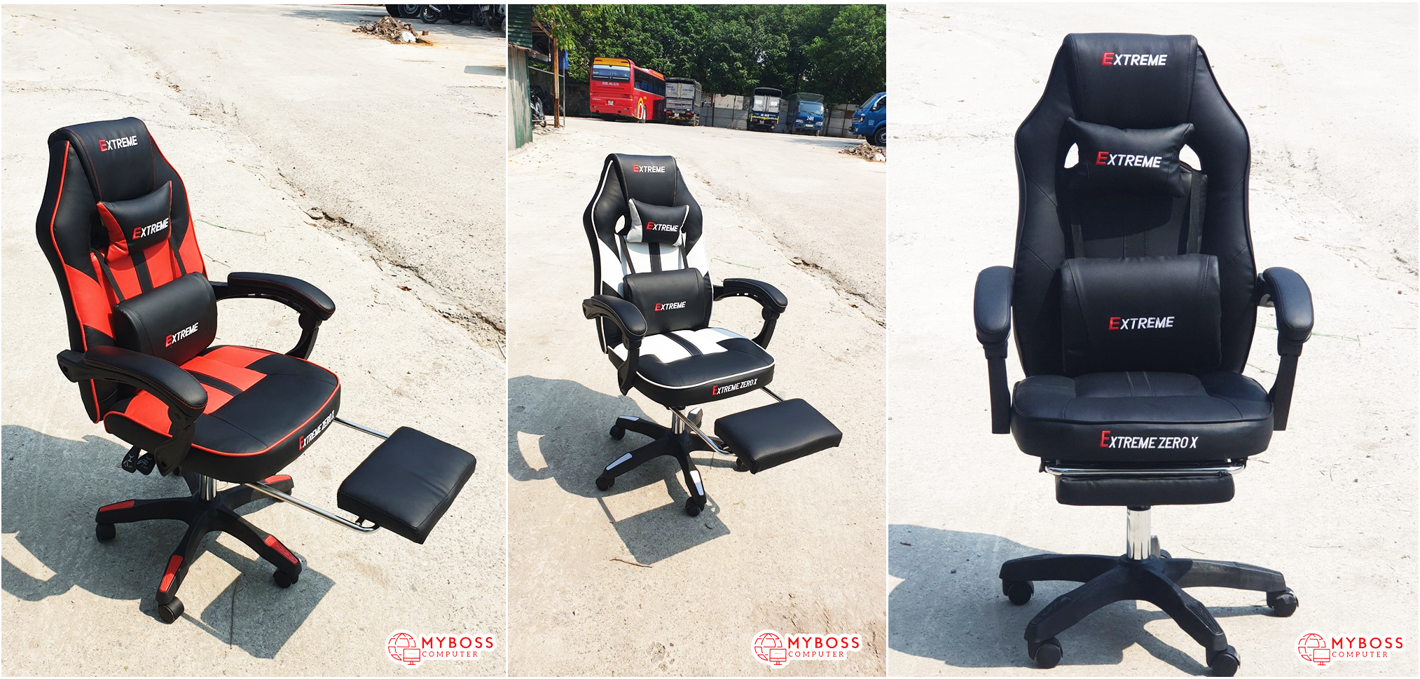 Ghế Extreme Zero X RED/WHITE/BLACK