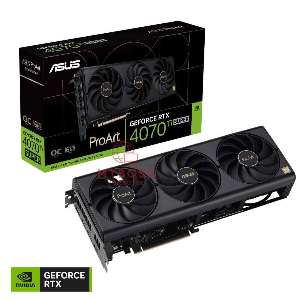 VGA ASUS ProArt RTX 4070 Ti SUPER OC Edition 16GB GDDR6X