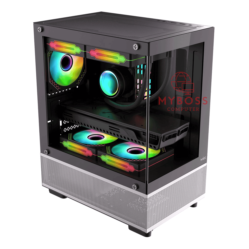 Vỏ Case MIK AETHER Gaming - Black (No Fan)