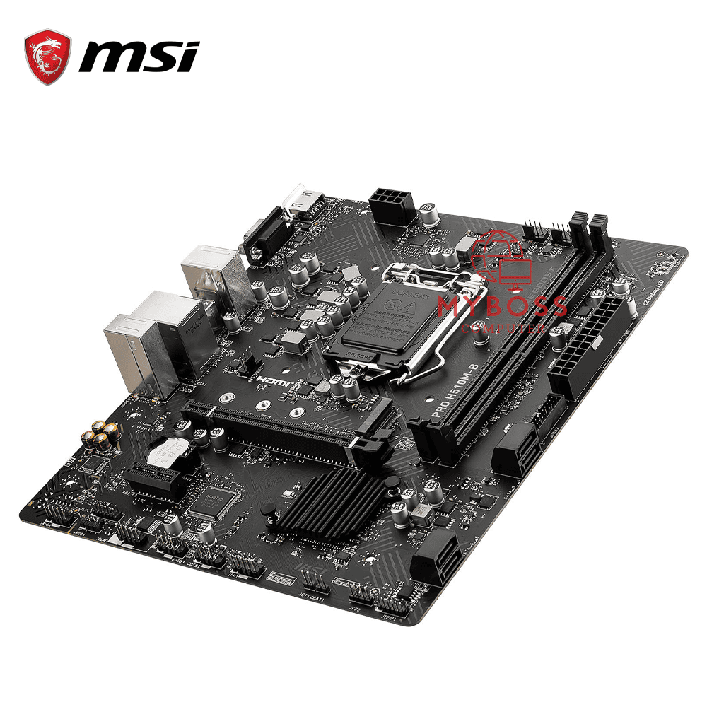 Mainboard MSI PRO H510M-B (Intel H510, Socket 1200, m-ATX, 2 khe RAM DDR4)