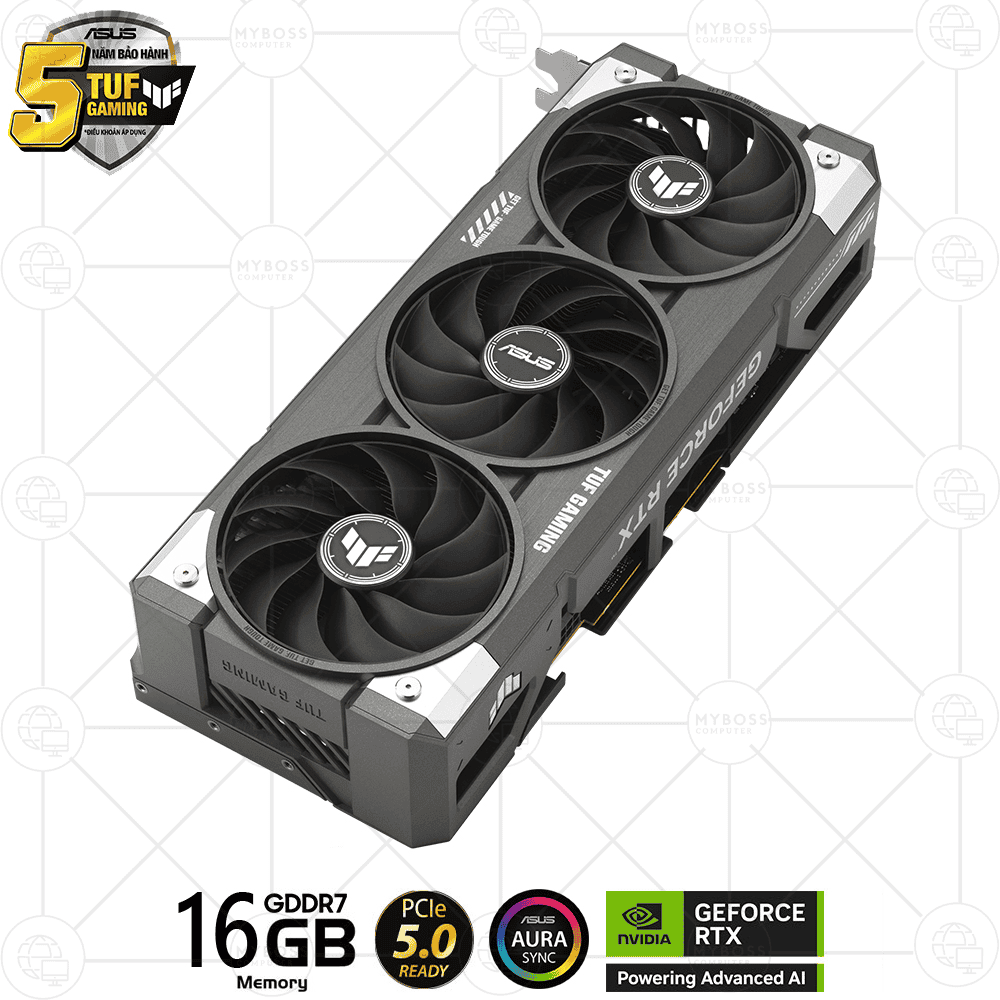 VGA ASUS TUF Gaming RTX 5060 Ti 16GB GDDR7
