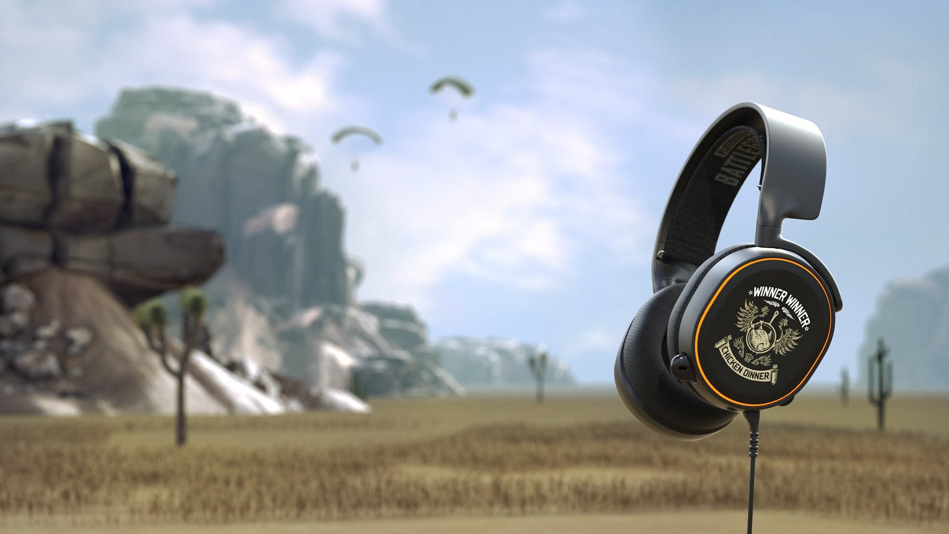 Tai nghe Steelseries Arctis 5 PUBG Edition