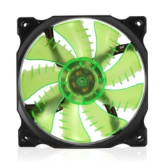 Fan Case Segotep 12CM LED Green