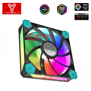 Fan YICOBEILA Led ARGB Sync Main - Black/ F-B12