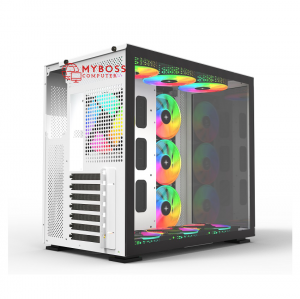 Vỏ Case KENOO LUXE V1 - White (No Fan)