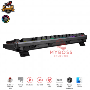 Bàn Phím Cơ ASUS ROG Azoth Wireless/ RED Switch