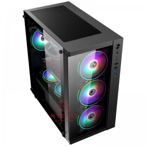 Vỏ Case Powerful Gaming X338 - 3 Fan LED RGB