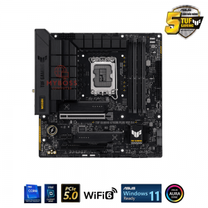 Mainboard ASUS TUF GAMING B760M-PLUS WIFI D4 (Intel B760, Socket 1700, m-ATX, 4 khe RAM DDR4)