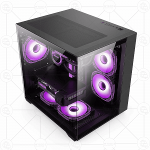 Vỏ Case Centaur NEX-02 Vertex - Black (Tặng 3 Fan RGB)